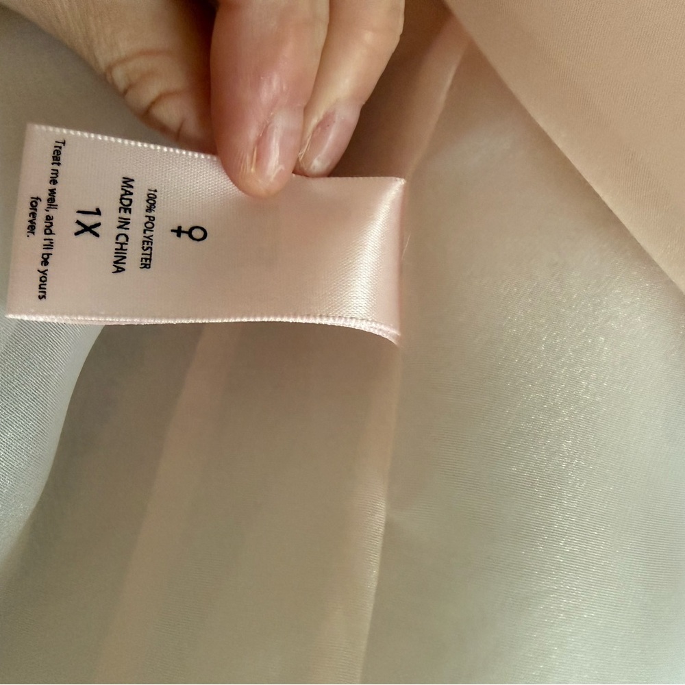 Selkie Blush Puff Sleeve Midi Dress - Picture 9 of 9